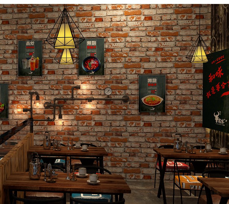 Trang trí quán Cafe bằng Giấy dán tường - Giải pháp đơn giản nhưng hiệu quả Thẩm mỹ cao